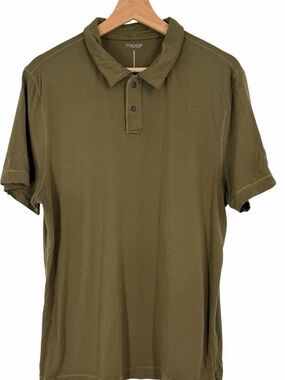 Proof Men's Polo Shirt - Olive Green